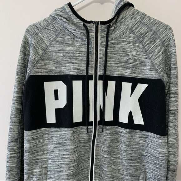 VS Black & Grey PINK high-low sweater size XS - Picture 4 of 7